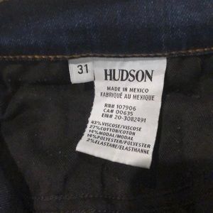 Hudson Jeans size 31